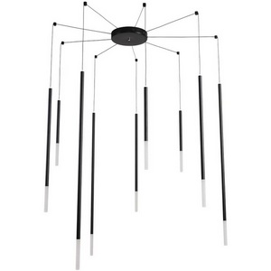 Изображение товара Люстра подвесная Lumion Stick 8400/27L черный/белый, металл/акрил LED 9*3W 3000K 220V