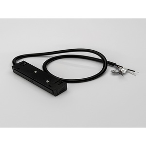 Изображение товара Коннектор питания с проводом 48В, черный Lumker SY-LINK SY-LINK-CN1-BL