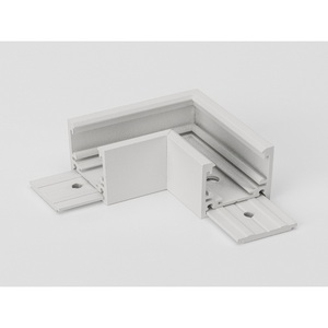 Изображение товара Коннектор угловой горизон.для накладного низкопрофильного шинопровода, белый Lumker SY-LINK SY-LINK-CNLV-S1S-WH