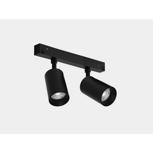 Изображение товара Трековый светильник магнитный, светодиодный, черный, 2*10Вт, 48V, IP20 4000К Lumker SY-LINK SY-LINK-DBS-BL-2/10-NW