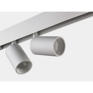 Изображение товара Трековый светильник магнитный, светодиодный, белый, 2*10Вт, 48V, IP20 3000К Lumker SY-LINK SY-LINK-DBS-WH-2/10-WW