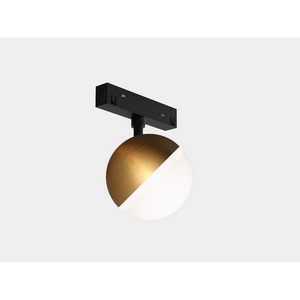 Изображение товара Трековый светильник магнитный, светодиодный, латунь, 10Вт, IP20 Lumker SY-LINK SY-LINK-SFBR-10-WW