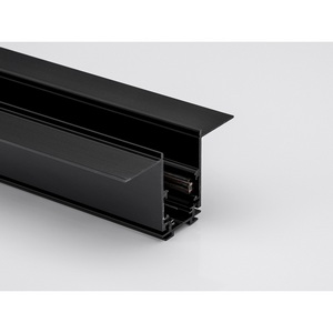 Изображение товара Шинопровод магнитный встраиваемый глубокий под шпаклевку, черный 2,5м 48V Lumker SY-LINK SY-LINK-20T2-2.5-BL