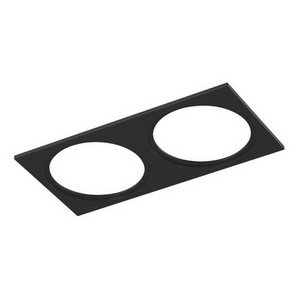 Изображение товара Рамка для светильника двойная Lumker COMBO 1 COMBO-1S2-BL