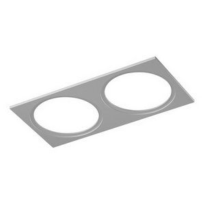 Изображение товара Рамка для светильника двойная Lumker COMBO 1 COMBO-1S2-WH