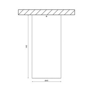 Изображение товара Накладной светильник светодиодный Lumker VL-BASE VL-BASE-LBU-WW