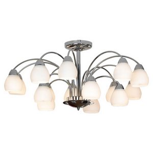 Изображение товара Большая потолочная люстра IP21 Lussole Apiro LSF-2403-15