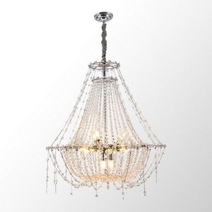 Изображение товара Подвесная хрустальная люстра Lussole Rains LSP-6001