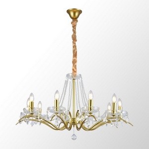 Изображение товара Подвесная хрустальная люстра Lussole Rains LSP-6007 подсвечник