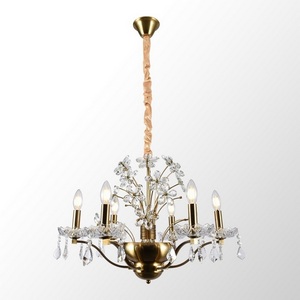 Изображение товара Подвесная хрустальная люстра Lussole Rains LSP-6011 подсвечник