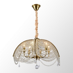 Изображение товара Подвесная хрустальная люстра Lussole Rains LSP-6015