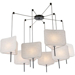Изображение товара Подвесная люстра паук Lussole Oldham LSP-6062