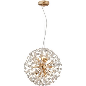 Изображение товара Люстра хрустальная подвесная Lussole LSP-8461 в форме шара