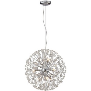 Изображение товара Люстра хрустальная подвесная Lussole LSP-8462 в форме шара
