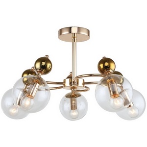 Изображение товара Потолочная люстра IP21 на штанге Lussole Cleburne LSP-8726 шарики