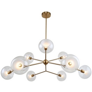 Изображение товара Потолочная люстра молекулы IP21 на штанге Lussole Greensboro LSP-8826