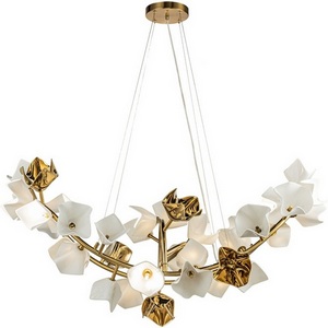 Изображение товара Подвесная люстра Lussole Fayette LSP-8908 с цветами