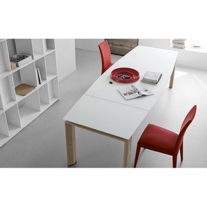 Изображение товара Стол с боковыми вставками на 10 персон 280, GXW/P27 natura/P94 MOVING (прямоугольная столешница, 4 ножки)