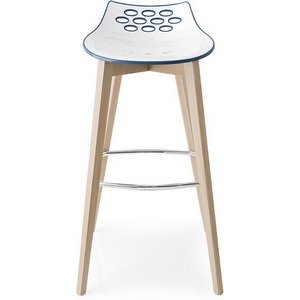 Изображение товара Стул W CB/1487, ash.P12 smoke/ P799-P12P WHITE/ BLUE Jam