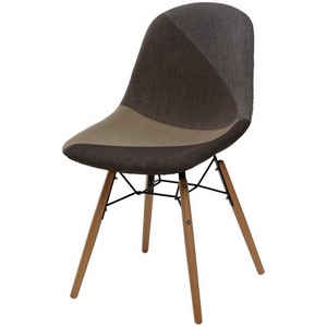 Изображение товара Стул 292-DCV1-PK34 пэчворк с деревянными ножками Bonnie