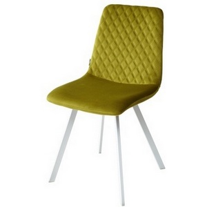 Изображение товара Стул BLUVEL-75 / белый каркас, велюр DAIQUIRI