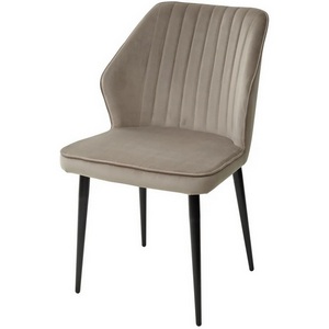 Изображение товара Стул ЛАТТЕ #25, велюр / черный каркас SEATTLE-V