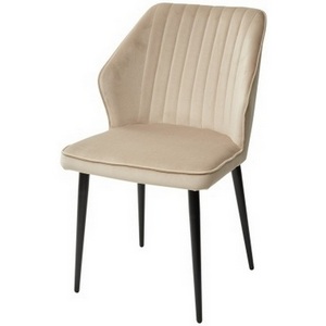 Изображение товара Стул #5, велюр / черный каркас SEATTLE-V