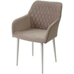 Изображение товара Стул ЛАТТЕ #25 / белый каркас, велюр BRANDY-X