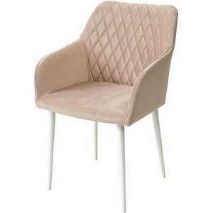 Изображение товара Стул #5/ белый каркас, велюр BRANDY-X