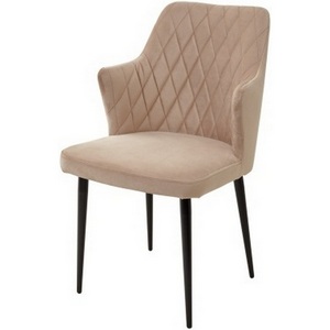 Изображение товара Стул #5, велюр / черный каркас HERMAN