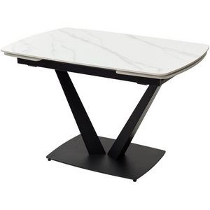 Изображение товара Стол с боковыми вставками на 6 персон MATT SINTERED/ ALATRI (прямоугольная столешница)