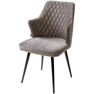 Изображение товара Стул град. ГРАФИТ #14, велюр / черный каркас