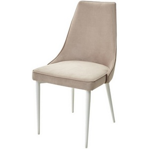 Изображение товара Стул ЛАТТЕ #25, велюр/ белый каркас