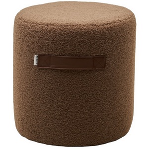 Изображение товара Пуф для гостиной NINI-02 Тауп, / TKS-03 темно-коричневый, экокожа Harta