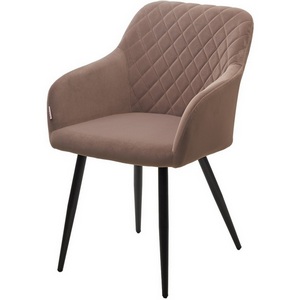 Изображение товара Стул BRANDY 505-5 Тауп, велюр "беспальчиковый" / черный каркас, М-City