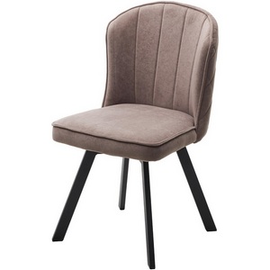 Изображение товара Стул MODE 360 град. поворот. B5 Капучино, велюр / черный каркас, М-City