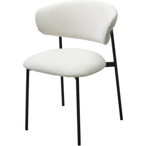 Изображение товара Стул ЛЕОНАРДО Soul 000 Белый, букле / черный каркас