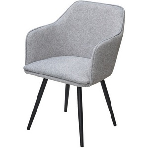 Изображение товара Стул FORT 360 град. поворот. NS10 Серый, букле / черный каркас, М-City