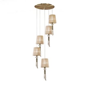 Изображение товара Каскадный подвесной светильник Cuero Mantra Tiffany 3877