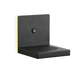 Изображение товара Настенный светодиодный светильник с выключателем и беспроводным ЗУ и с полкой IP20 Mantra Zanzibar 6755