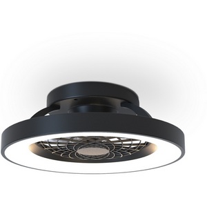 Изображение товара Потолочный светильник светодиодный диммируемый с вентилятором с пультом управлением смартфоном регулировкой цветовой температуры Mantra Tibet 7805 (Умный дом)