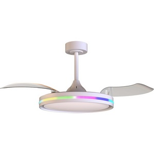 Изображение товара Люстра потолочная-вентилятор RGB LED с ПДУ Mantra Rafaga 8727