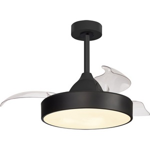 Изображение товара Люстра потолочная с арматурой из пластика вентилятор LED с ПДУ Mantra Alaska 8757