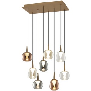 Изображение товара Подвесной светодиодный светильник каскадный Mantra Andromeda 8934+8PL