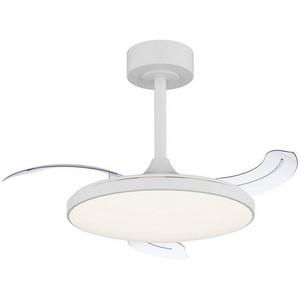 Изображение товара Потолочная светодиодная люстра с вентилятором и пультом Mantra Slim Fan 9008