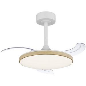 Изображение товара Потолочная светодиодная люстра с вентилятором и пультом Mantra Slim Fan 9009