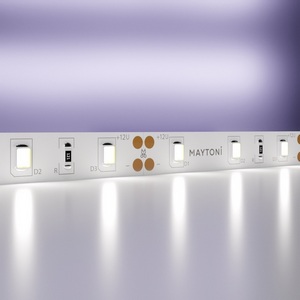 Изображение товара Светодиодная лента 12В 2835 7,2Вт/м 6000K 5м IP20 арт.20003 Maytoni Led strip 20003