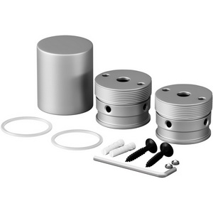 Изображение товара Набор для вертикального накладного монтажа Nemo D18 серебро Maytoni Круглый 360° 201150