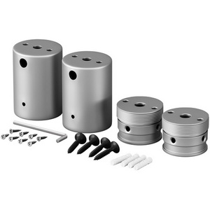 Изображение товара Набор для двухстороннего накладного монтажа Nemo D18 серебро Maytoni Круглый 360° 201153