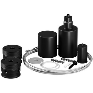 Изображение товара Набор для вертикального подвесного монтажа Nemo черный Maytoni Круглый 360° 20309